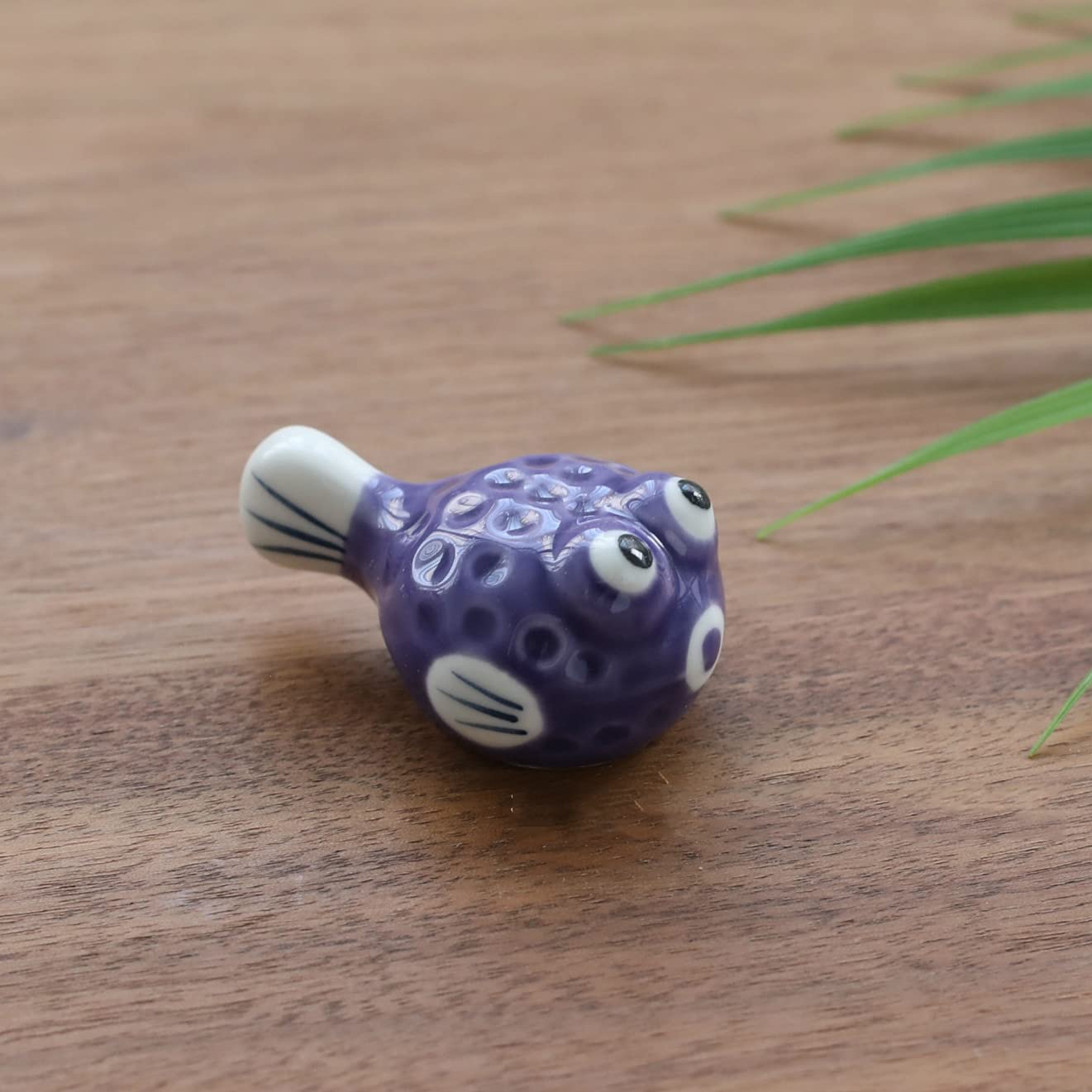 Support De Baguettes en Céramique De Couleur 6 Pièces, Porte-Couverts Créatif en Forme De Poisson, Table De Cuisine De Restaurant pour Couteau Et Fourchette