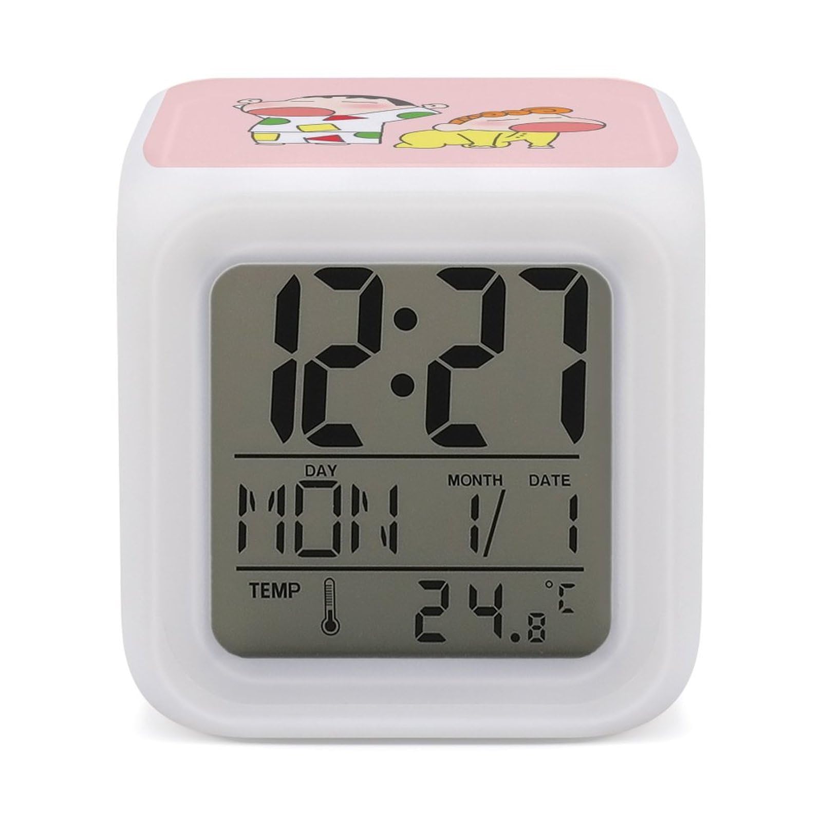 Amazon.co.jp: クレヨンしんちゃん 目覚まし時計 アナログ 大音量