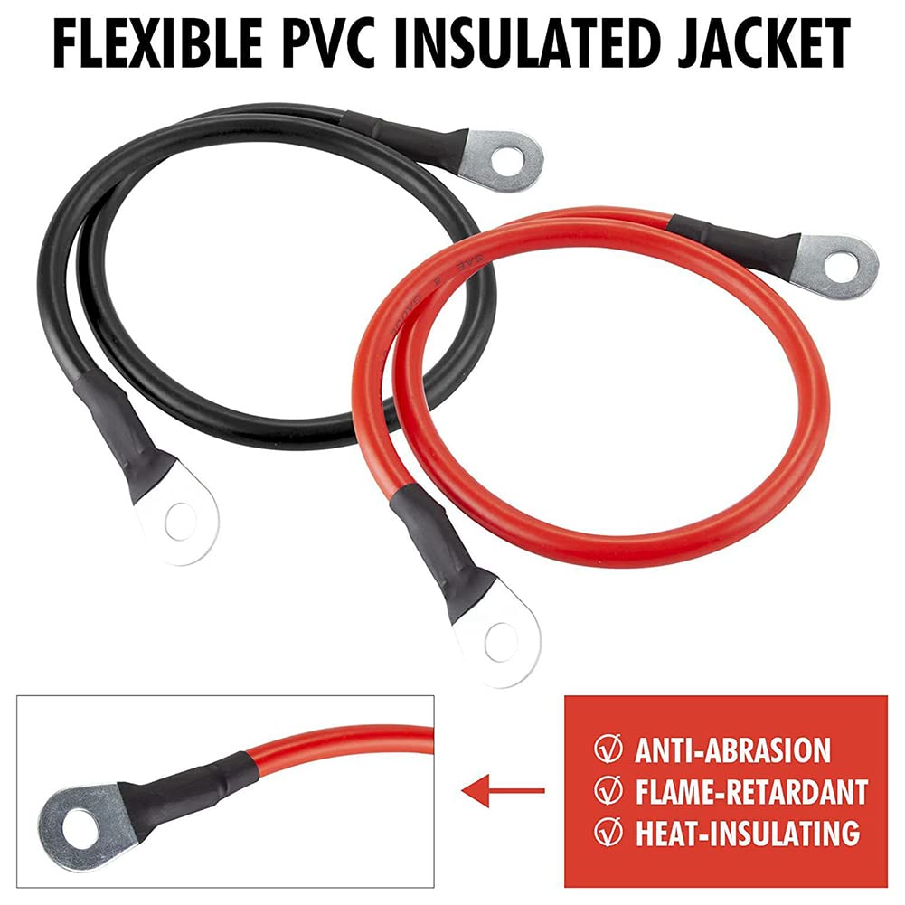 Boladge 2 Metri Filo Di Silicone Puro Cavo Di Alimentazione 8AWG Cavo - Foto 3
