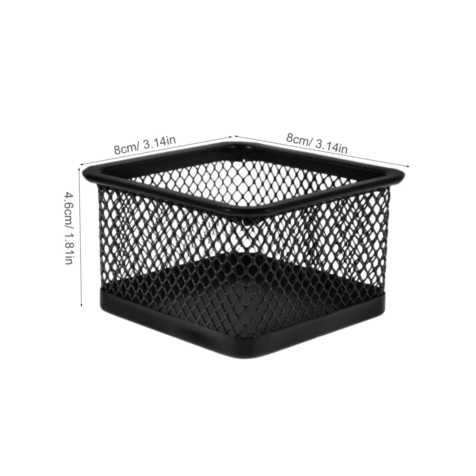 Ciieeo 4pcs Mesh Clip Holder Stylish Desk Organizer for Office Supplies Efficient Storage for Clips Snacks and Study Tools Modern Aesthetic Design