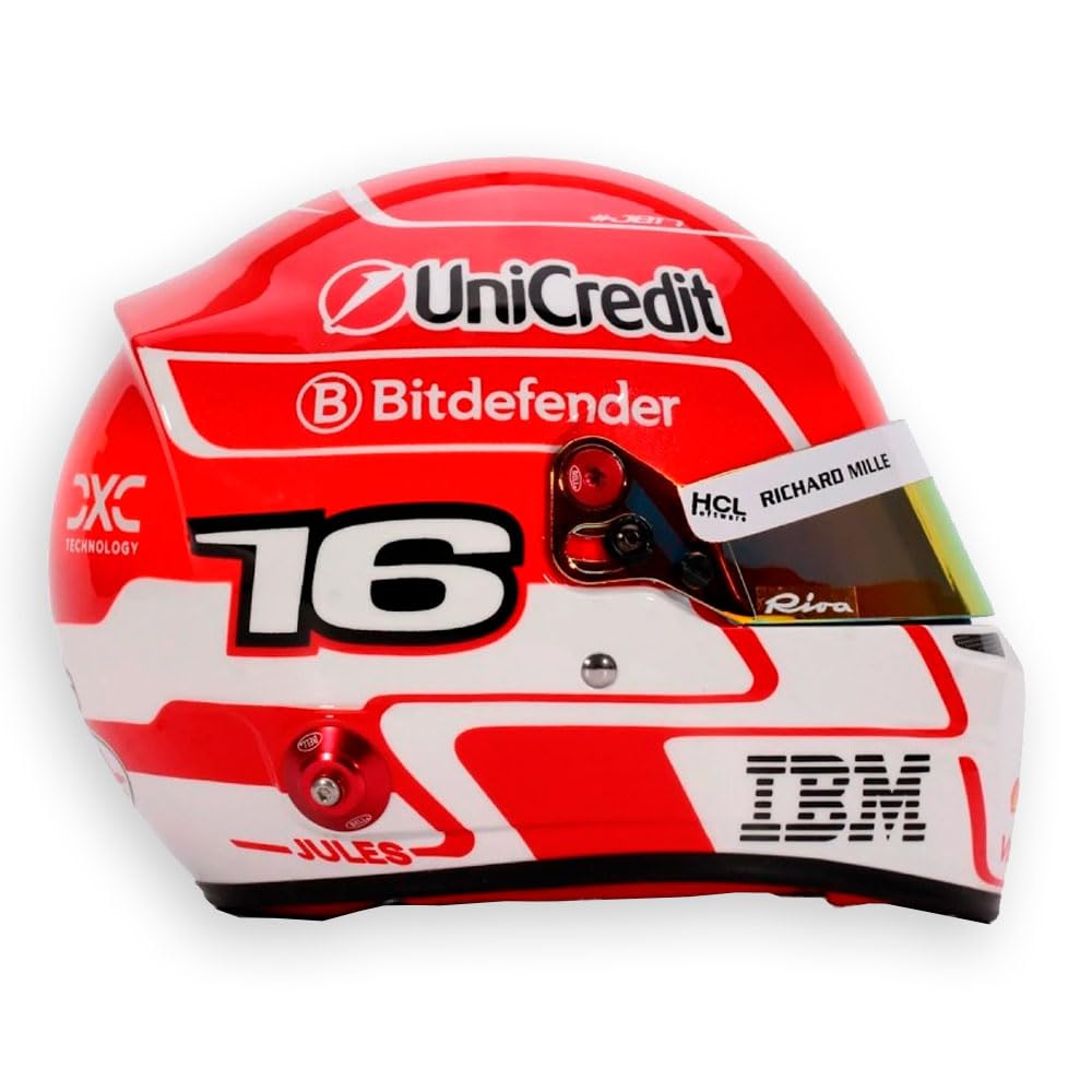Casco 1:2 Charles Lecclerc 2025