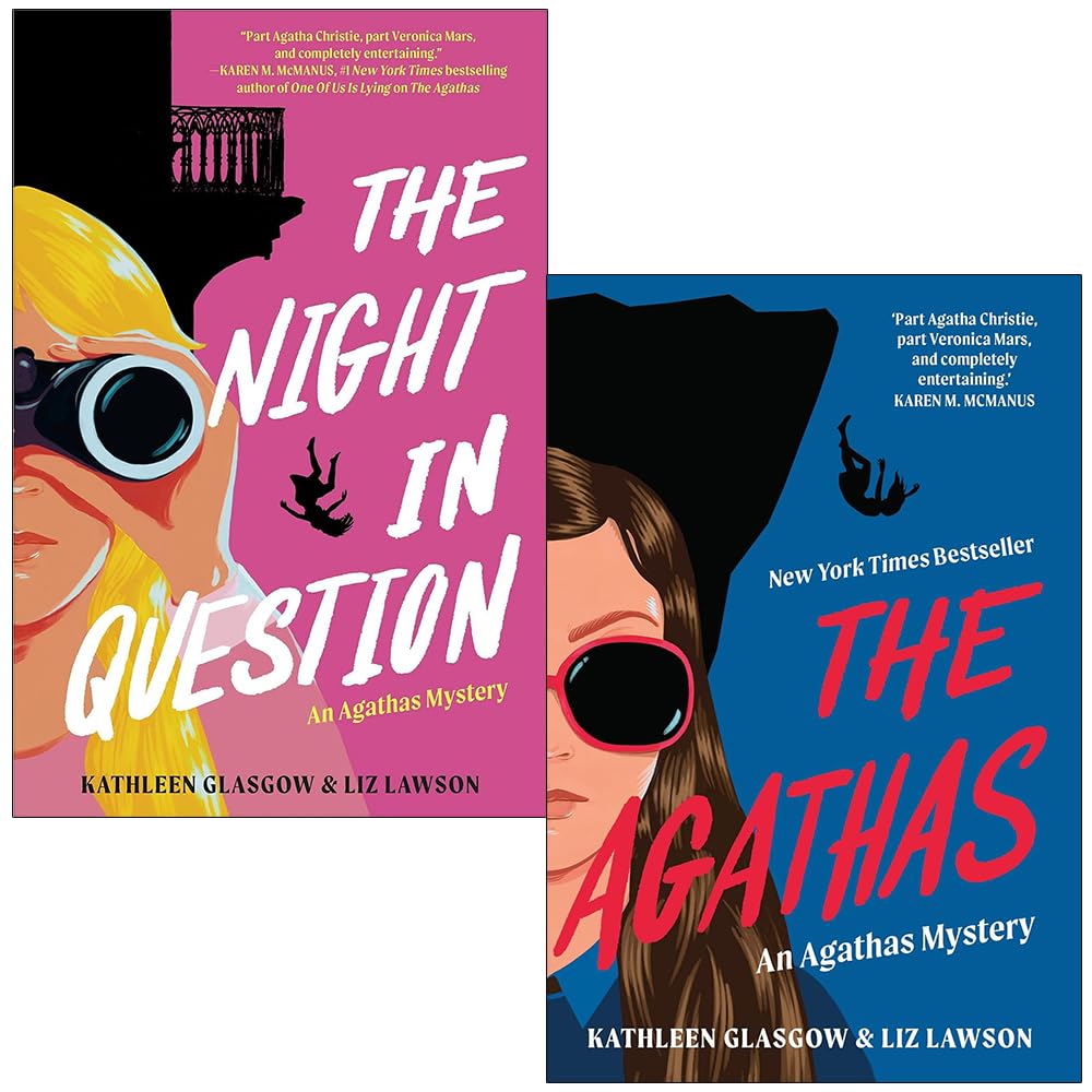 The Agathas Series 2 Books Collection Set By Kathleen Glasgow & Liz Lawson (The Night In Question, The Agathas)
