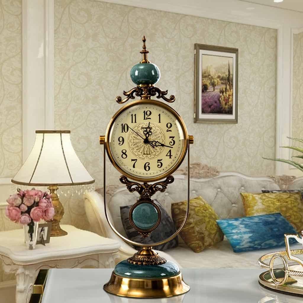 Swing Desktop Clock Living Room Desktop Clock Ornaments Desk Clock Home Furnishing Quartz