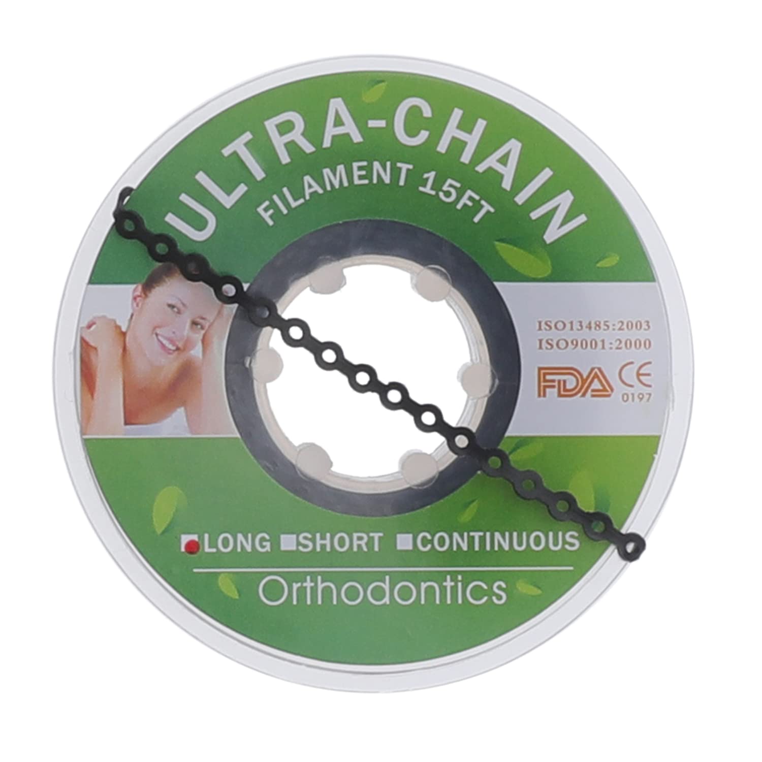 Colourful Dental Orthodontic Elastic Rubber Band Power