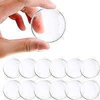 Vista 9 de Topes de puerta para pared, paquete de 6 protectores de pared de goma de 2 pulgadas, resistentes autoadhesivos para pared, silenciosos y absorbentes