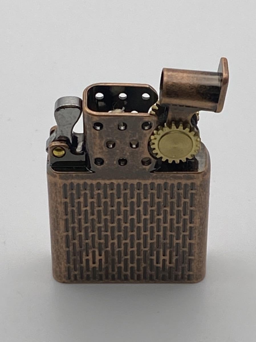 Amazon.co.jp: 新色 上下蓋付きオイルライター 限定カラーブロンズ