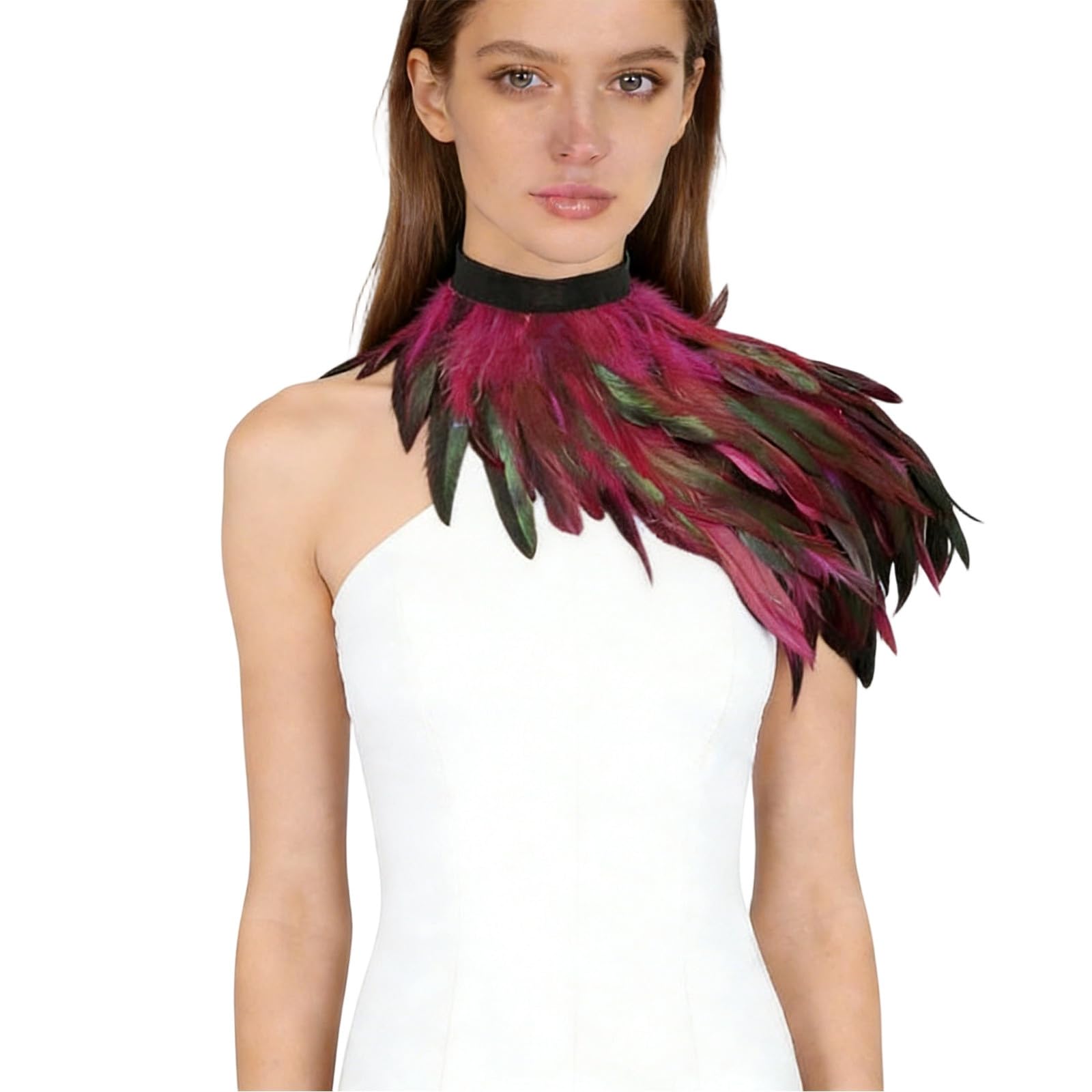 Châle à franges fluide pour costume de carnaval et spectacle de danse