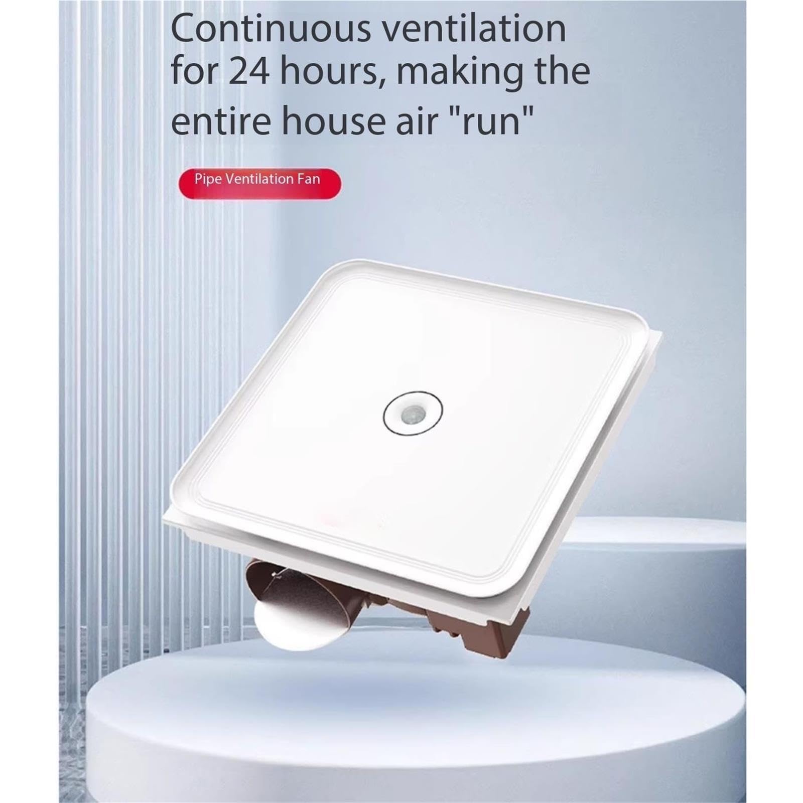 Ventilador de escape Extractor de ventilación techo bajo ruido