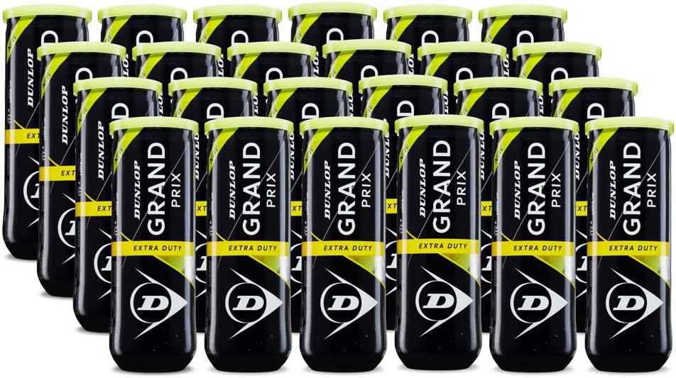 Dunlop Grand Prix (Extra Duty) Hard Court Tennis Balls (Case)