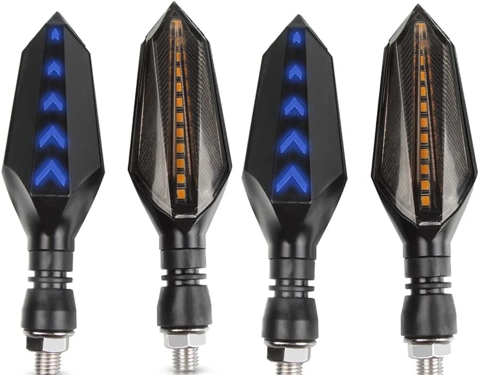 海外限定 自転車方向指示器連続フラッシュled ユニバーサルモーターサイクルターンシグナルインジケータードゥカティハイパーモタード用ライトサイドミラー1939sp ハイパーモタード 1100 796 Ss800 Color Black Www Designsbymissmandee Com