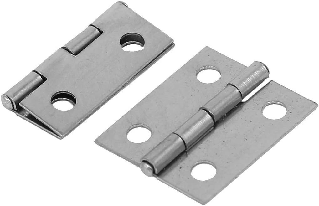 Door Jewelry Gate Hardware Box Case Stainless Steel Folding Butt Hinges Gate Hinges 19mmx15mm 200pcs