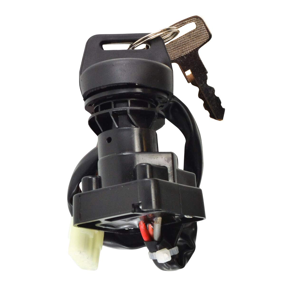 RMSTATOR Replacement for 3-Pos. Ignition Key Switch Kawasaki KFX 400 2003 2004 KFX400 | OEM Repl.# 27005-S005