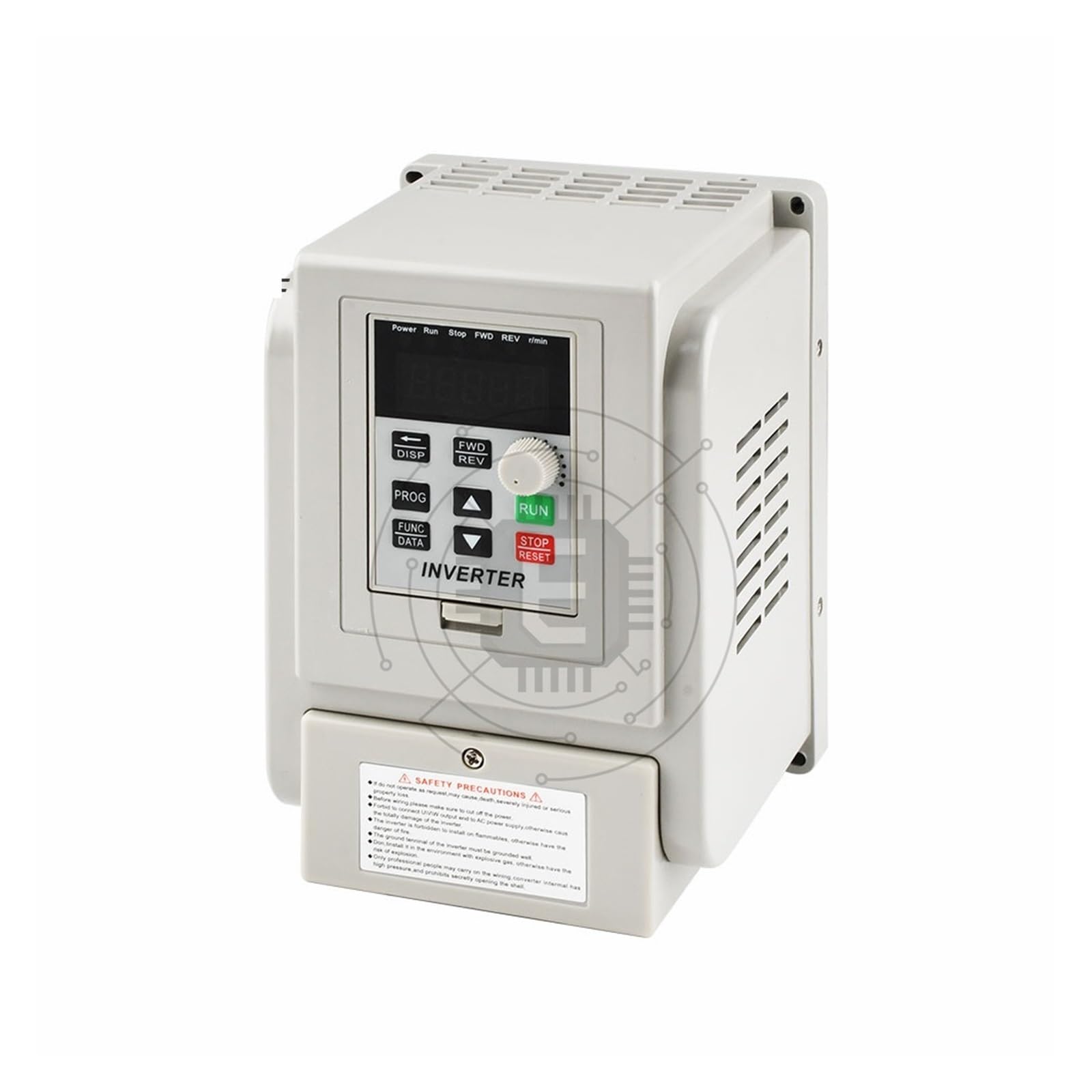 VFD Frequenzumrichter, 220 V 0,45 KW 0,75 KW 1,5 KW 2,2 KW 4 KW Einphasen-Wechselrichter VFD 2 PS 3 PS Wechselrichter Frequenzumrichter Frequenzumrichter Spindeldrehzahl(AT1-1500X 1.5KW)