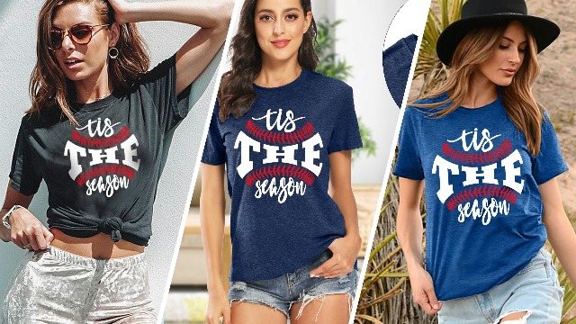 Baseball Shirt for Women Baseball Mom Shirt 