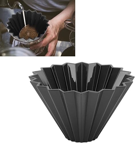 Miniatura 2 de TOPINCN Filtro de café Gotero Percolador Colador Cónico Origami Filtro de Café Filtro de Cono de Goteo Filtro de Café de Resina Filtro de Café Taza