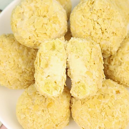 Miniatura 6 de Fluyendo núcleo crujiente crema puff 4.87 ozbolsa 4.86ozbolsa sándwich galleta explosión pasta Dim sum