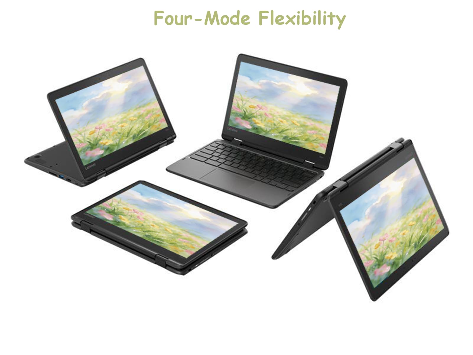 Amazon.com: Lenovo 300E Chromebook Gen 2 2-in-1 Laptop, 11.6-inch