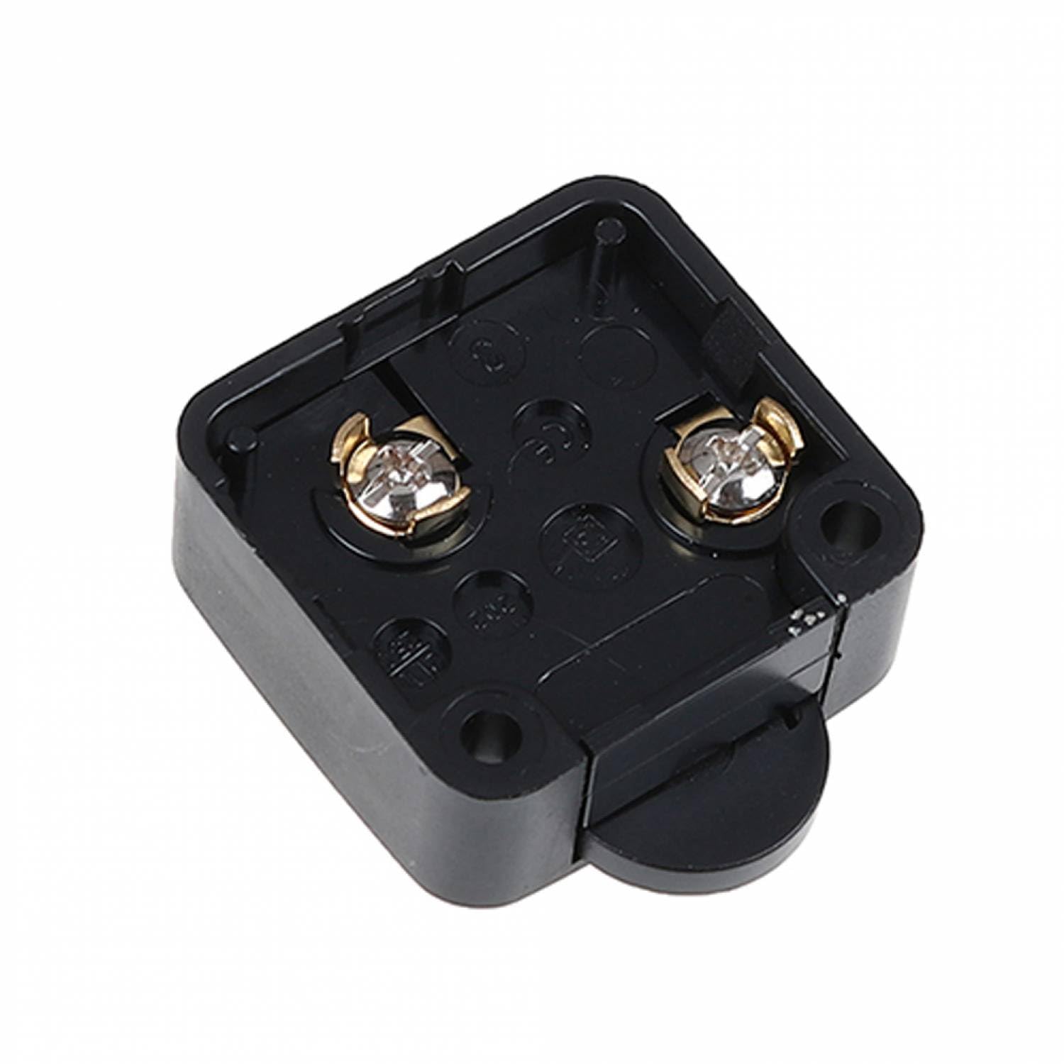 4 x Door Contact Switches Cabinet Switch Contact Switch 2A 250V Chest Switch Door Switch for Furniture Door Furniture Switch Button Light Switch Black - Image 3