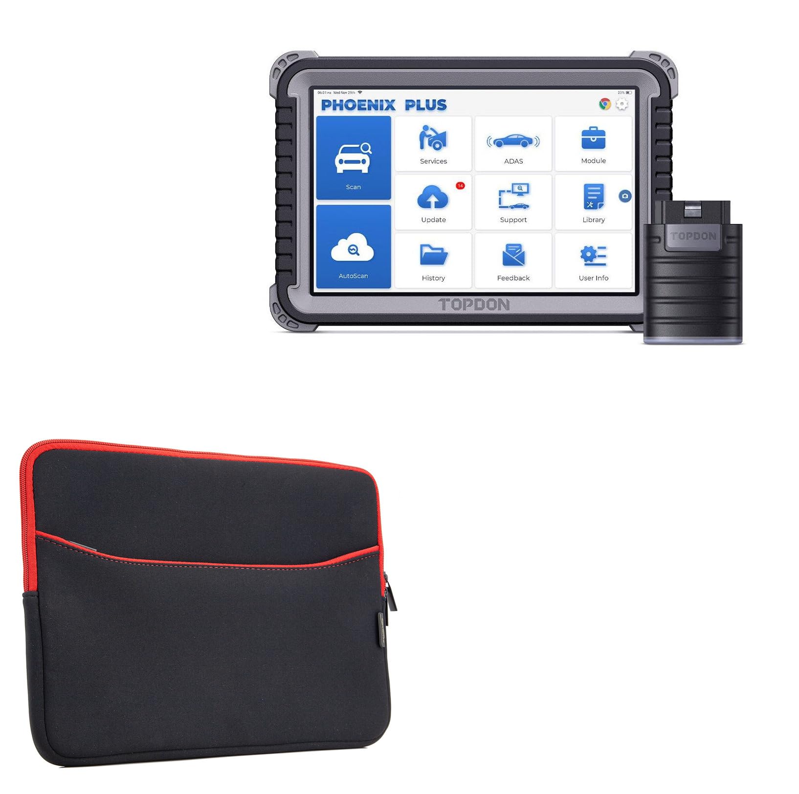 Phonak BTE-UP ケース Amazon.com: BoxWave Case Compatible with Topdon Phoenix Plus (10