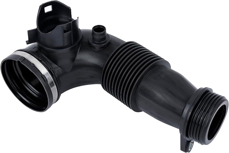 Mangueira do duto de admissão de ar do motor YOUYIEN com abraçadeiras para BMW – Referência 13717605638
