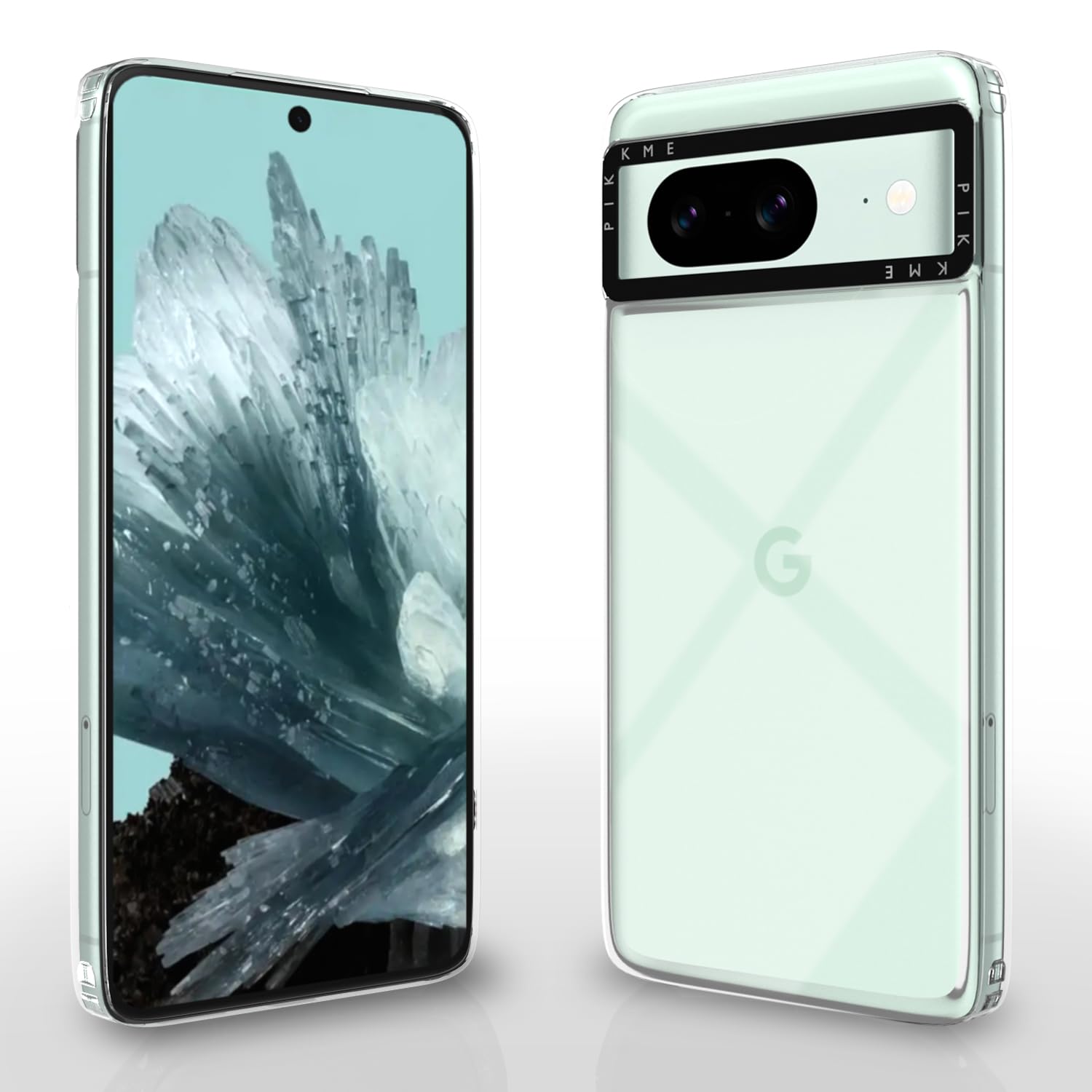Pikkme Google Pixel 8 Back Cover | PC + TPU Transparent Soft case | Flexible Shockproof Back Cover | Hybrid Crystal Clear Transparent Case for Google Pixel 8 (Transparent) (B0CZ8TL6X9) Amazon Price History, Amazon Price Tracker
