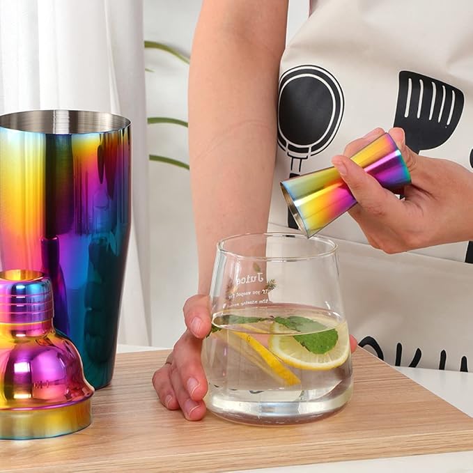Set de Coctelera de 7 Piezas, Acero Inoxidable, 24 OZ miniatura 6