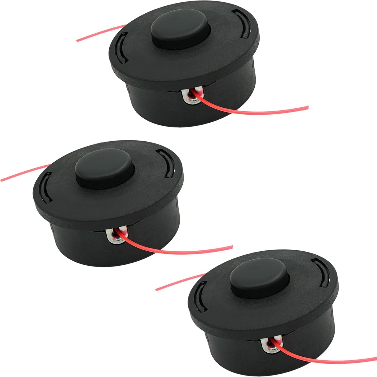 Heyzy 3 Pack 25-2 Trimmer Head for STIHL FS90 FS90R FS91R FS94R FS100RX FS110 FS111R FS111RX FS120 FS130 FS130R FS131 FS240 FS250 FS55 FS55R FS56 FS56RC FS70 4002 710 2191 Weed Eater 4002 710 2108