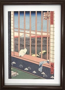 古今東西 浮世絵 手ぬぐい 歌川広重　名所江戸百景　浅草田甫酉の町詣 Amazon｜古今東西 浮世絵 手ぬぐい 歌川広重 名所江戸百景 浅草