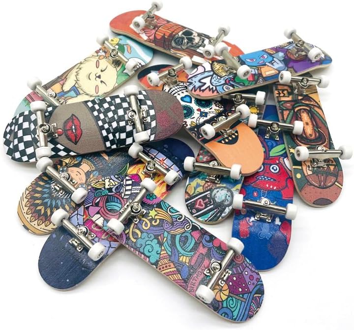 Miniatura 9 de Mini patineta profesional de 1.102 in con ruedas de rodamiento para niños y niños (T8)