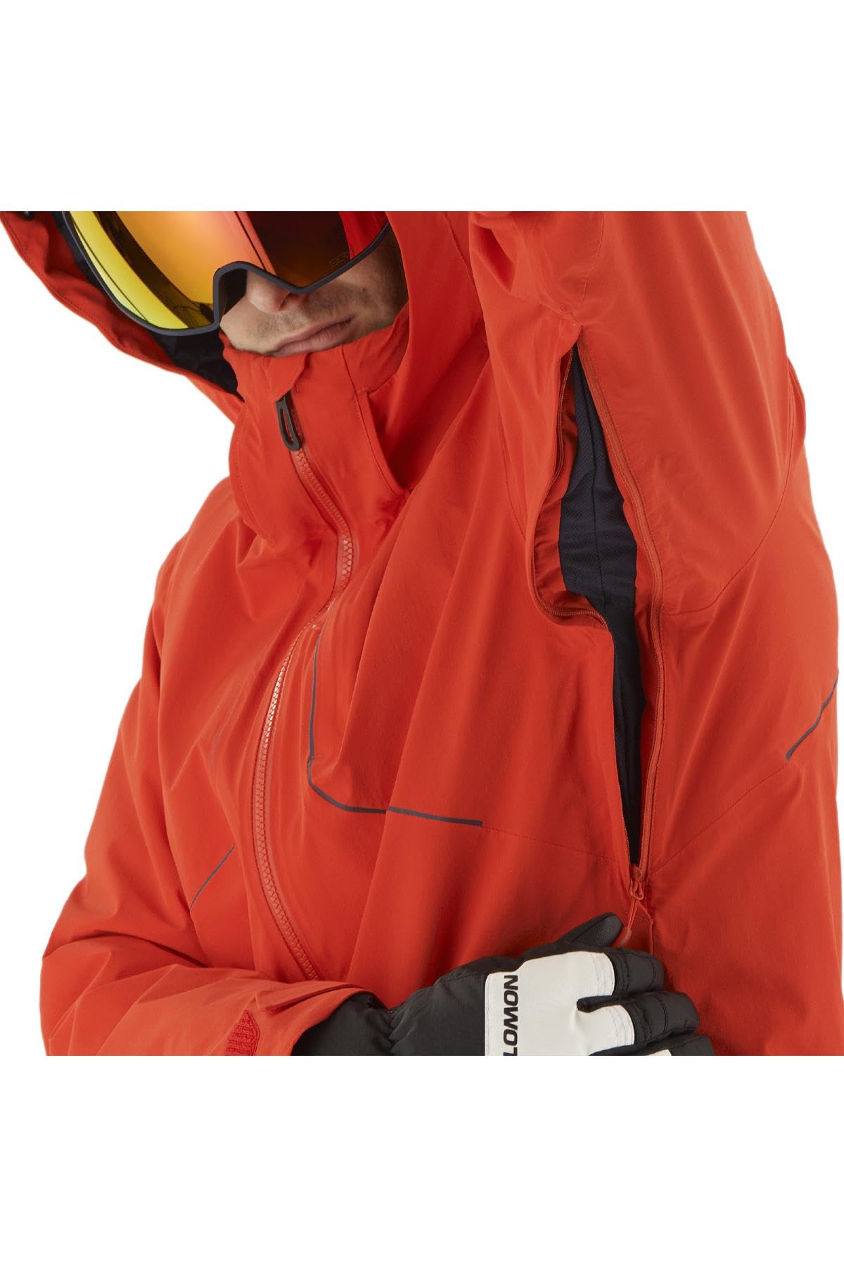 サロモン スキーウェア ジャケット メンズ SKI JK ADDICT JKT スキーウェア ジャケット SKI JK ADDICT JKT M | スポーツ用品