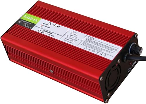 Miniatura 6 de Cargador de 42V 4A utilizado para 10S 36V Li-ion Batería de aluminio Salida de carcasa DC 0.217 * 0.083 in0.217 * 0.098 in Conector