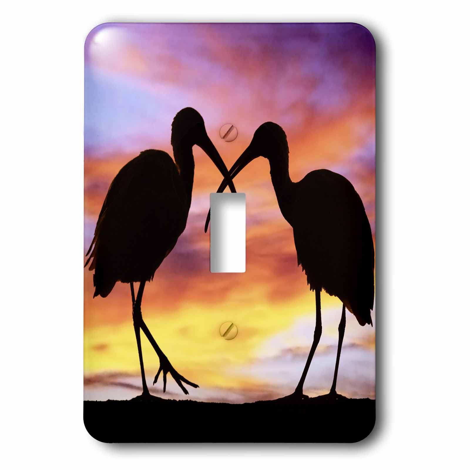 Interrupteur oiseaux pour remplacer une plaque murale blanche classique