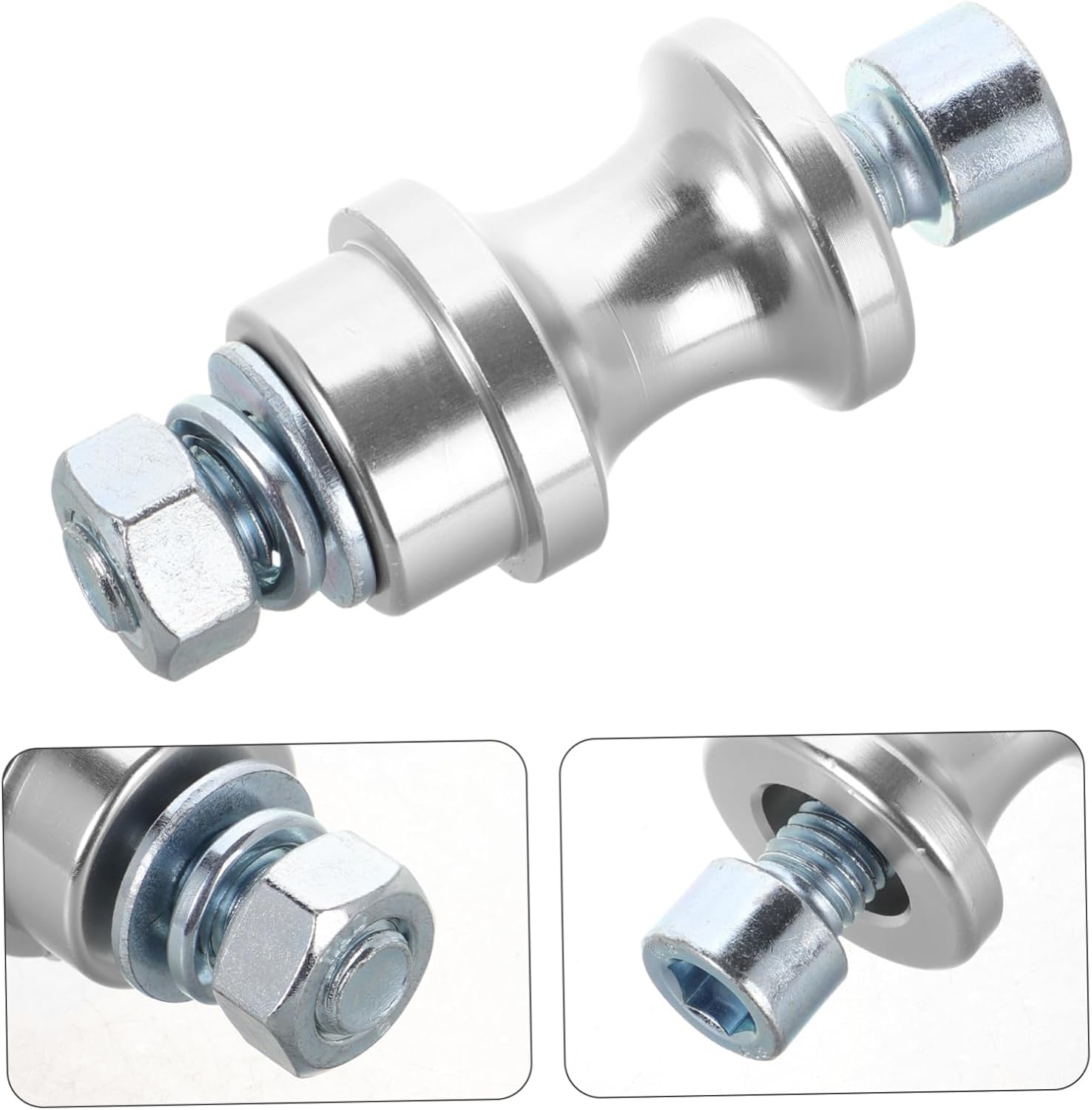 STOBAZA Winch Hook Bolt M10 Steel Mount for Towing and Recreational Use