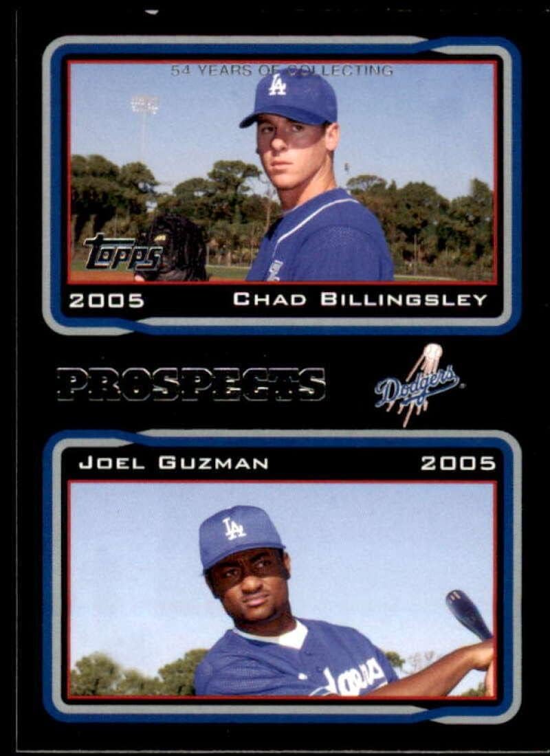 Chad Billingsley/Joel Guzman Card 2005 Topps #692 - Slabbed Baseball Cards