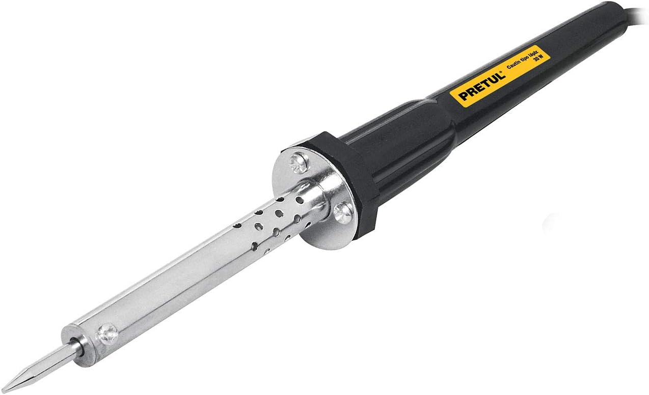 Pencil type soldering iron 30 watts without accessories, Pretul