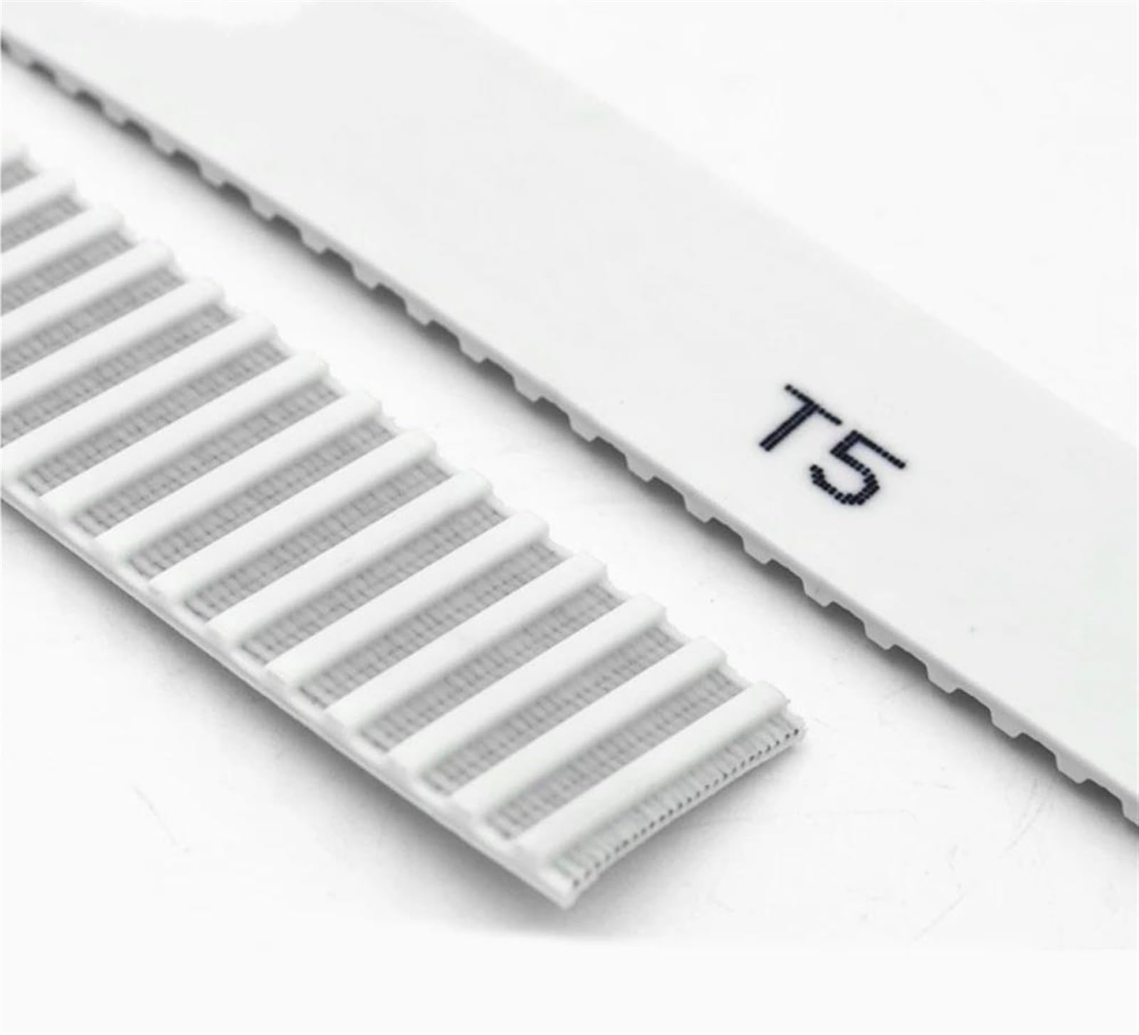 Correas Trapezoidales Dentadas Correa Distribución Abierta Trapezoidal T5 5/10M Para Impresora 3D Ancho Correa 10/12/15/20/25/30Mm Correa Distribución Abierta Poliuretano PU T5 Correa Embrague(10Meter