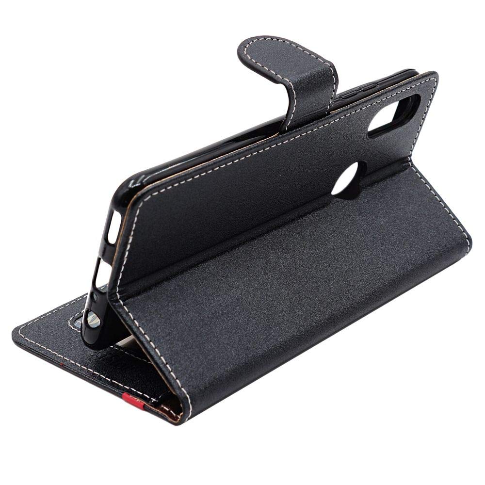 Cover per Huawei P Smart 2019, Custodia Libro Protezione Portafoglio