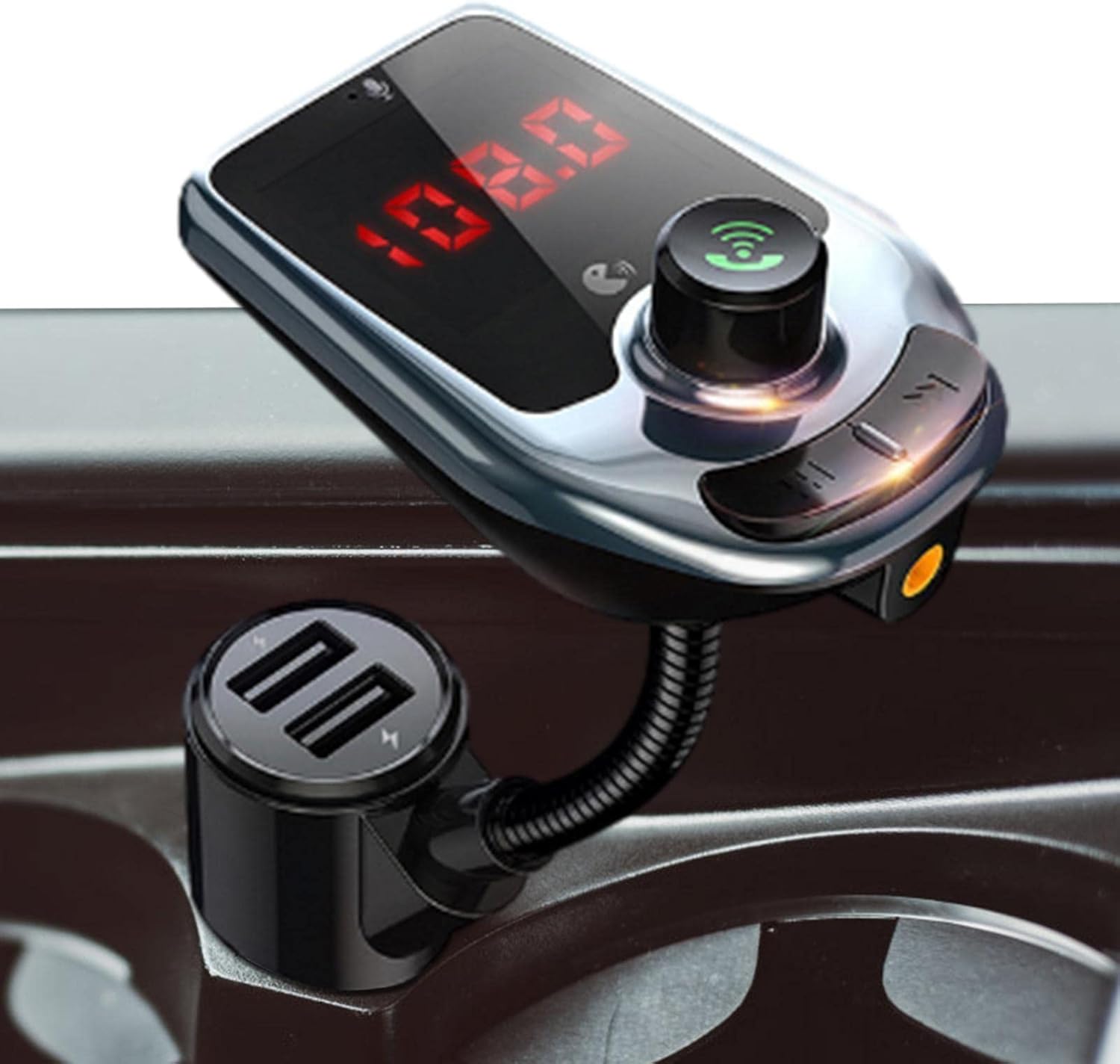 Mp3 プレーヤー Fm トランスミッター ブルートゥース Aux アダプター ディスプレイ ハンズフリー通話 インアウト カード ほとんどのスマートフォン用 Usb 充電器 オーディオ Snud 大特価 Mp3 プレーヤー Fm トランスミッター ブルートゥース Aux アダプター ディスプレイ ハンズフリー通話 インアウト カード ほとんどのスマートフォン用 Usb 充電器 オーディオ Snud 大特価