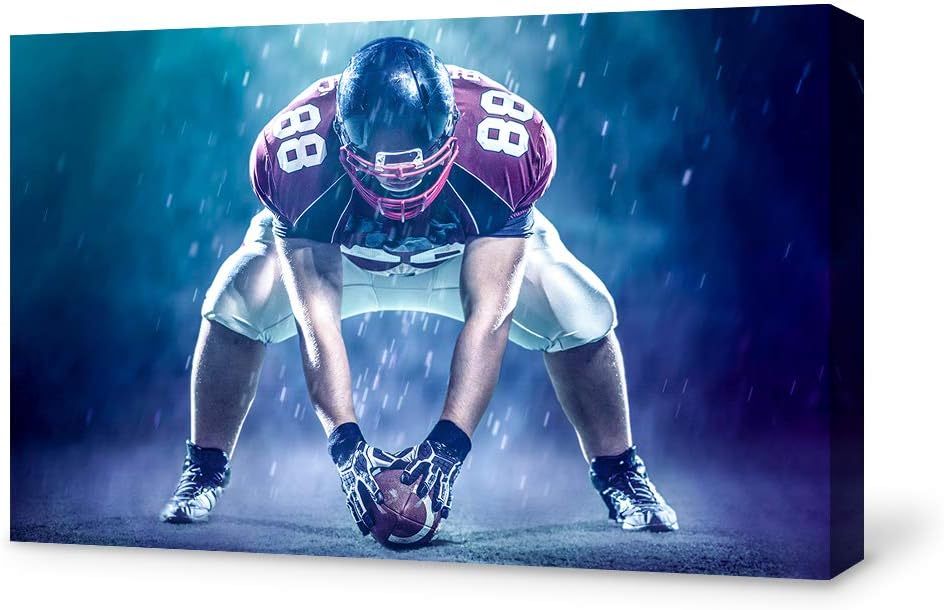 SIGNFORD Canvas Wall Art for Living Room, Bedroom Rugby Canvas Prints for Home Decoration Ready to Hang - 24x36 inches
