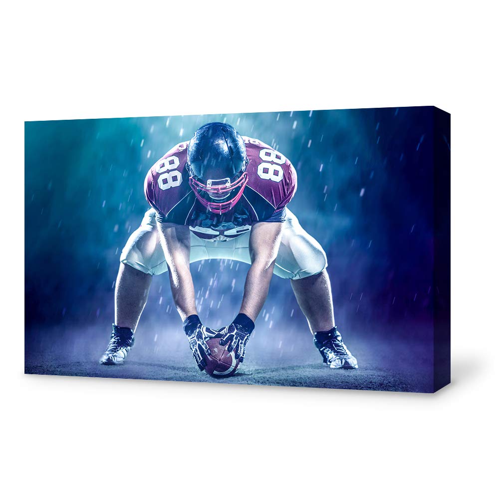SIGNFORD Canvas Wall Art for Living Room, Bedroom Rugby Canvas Prints for Home Decoration Ready to Hang - 24x36 inches