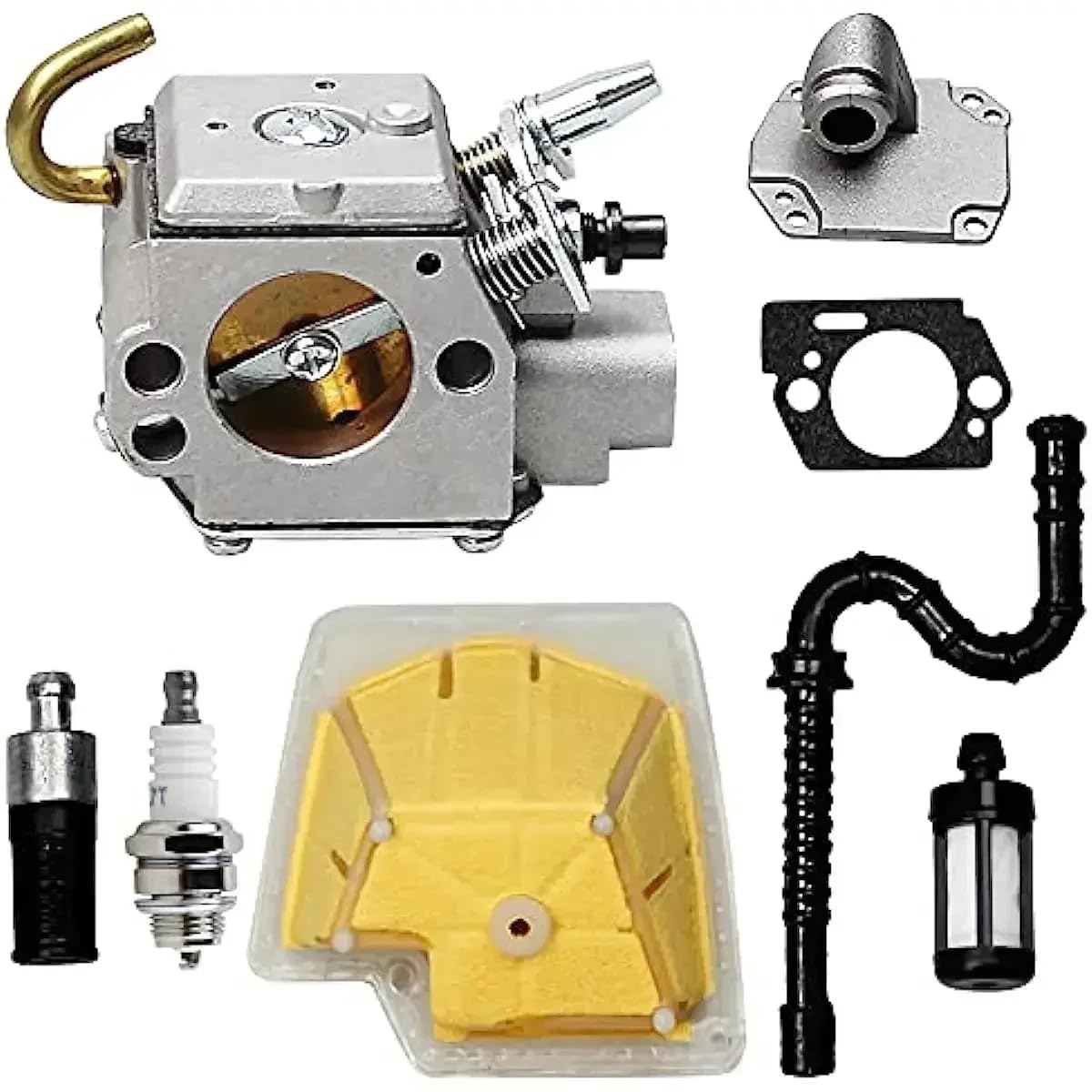 Carburador De Motosierra MS280 for Stihl MS270 MS 270C 280C con Kit Línea Combustible Bujía