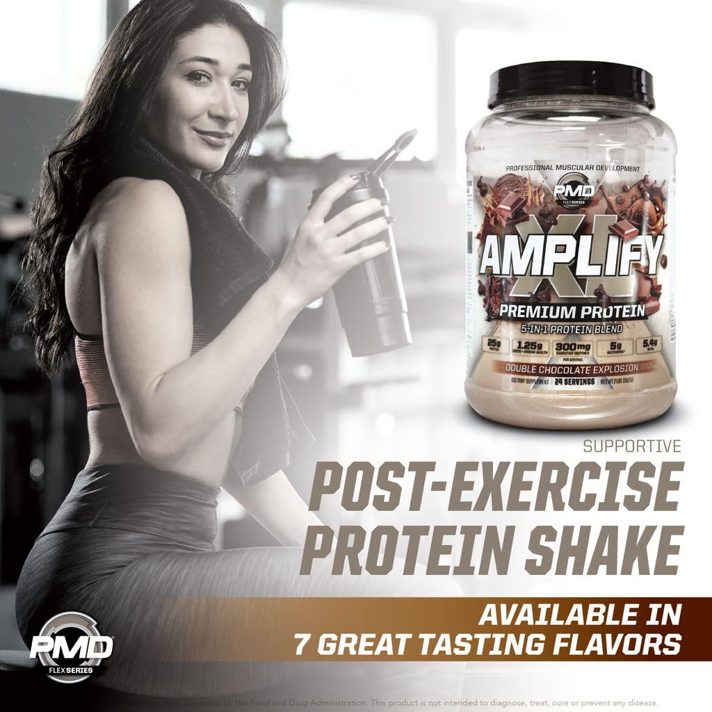 PMD Sports Amplify XL Premium Whey Protein Double Chocolate - 24 Servings — Amazon image 6