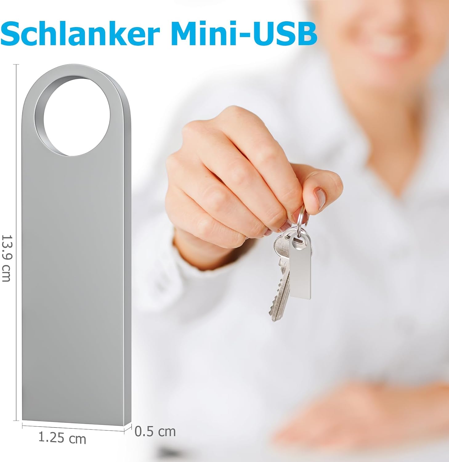 Die besten USB-Sticks 2023: Vielseitigkeit und Speicherplatz im Fokus 8 ABLAZE Mini 8GB Metall USB-Stick (10er-Pack)