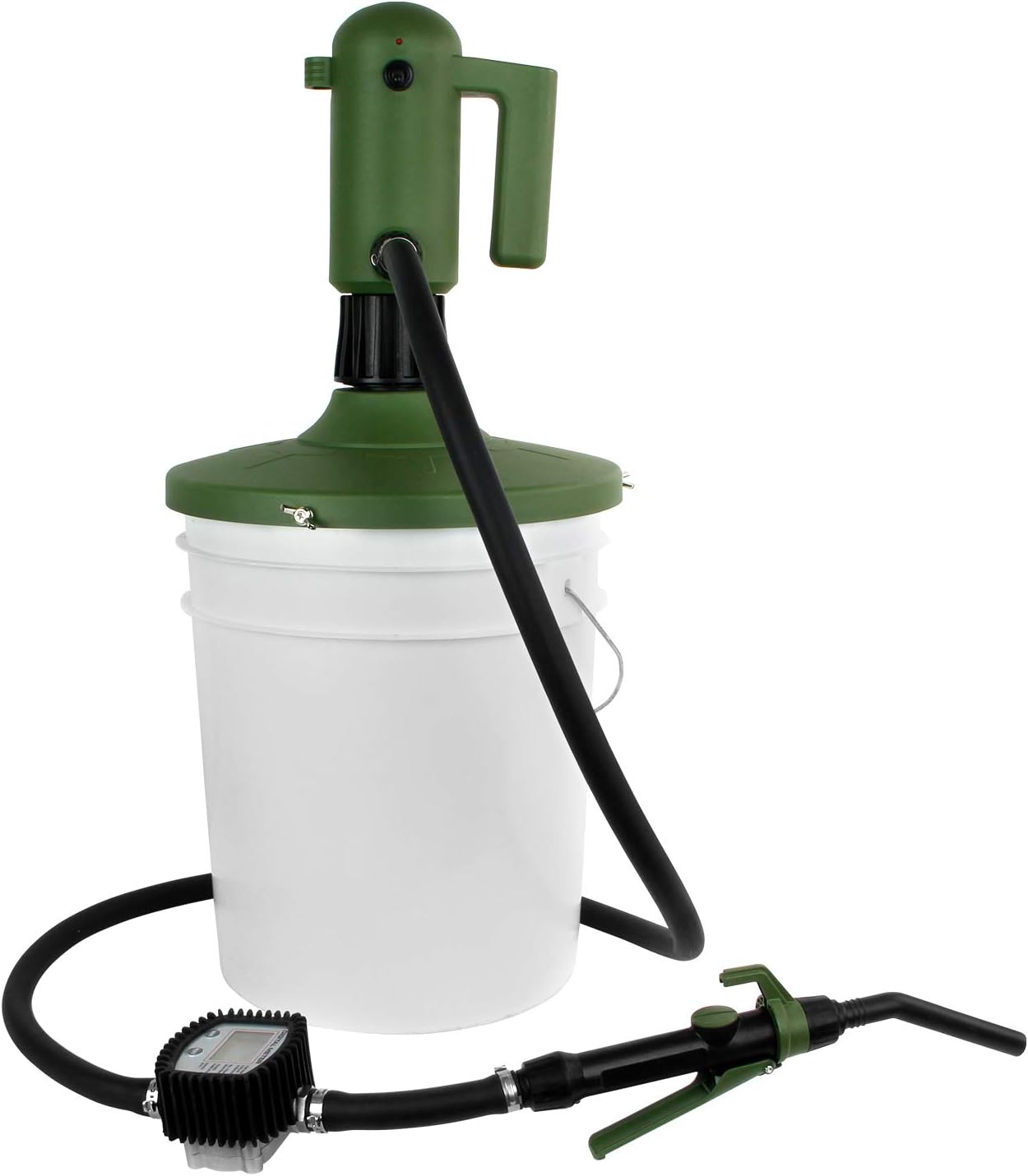 Buy Pail Bucket Electric Drum Pump, 27 LitersMin 35L Meter with Precise