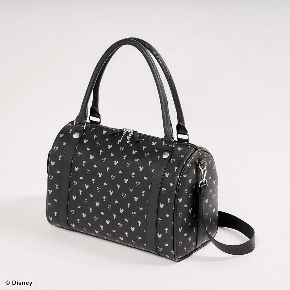 KINGDOM HEARTS III トートバッグ 黒 Kingdom Hearts III Shoulder Bag Monogram
