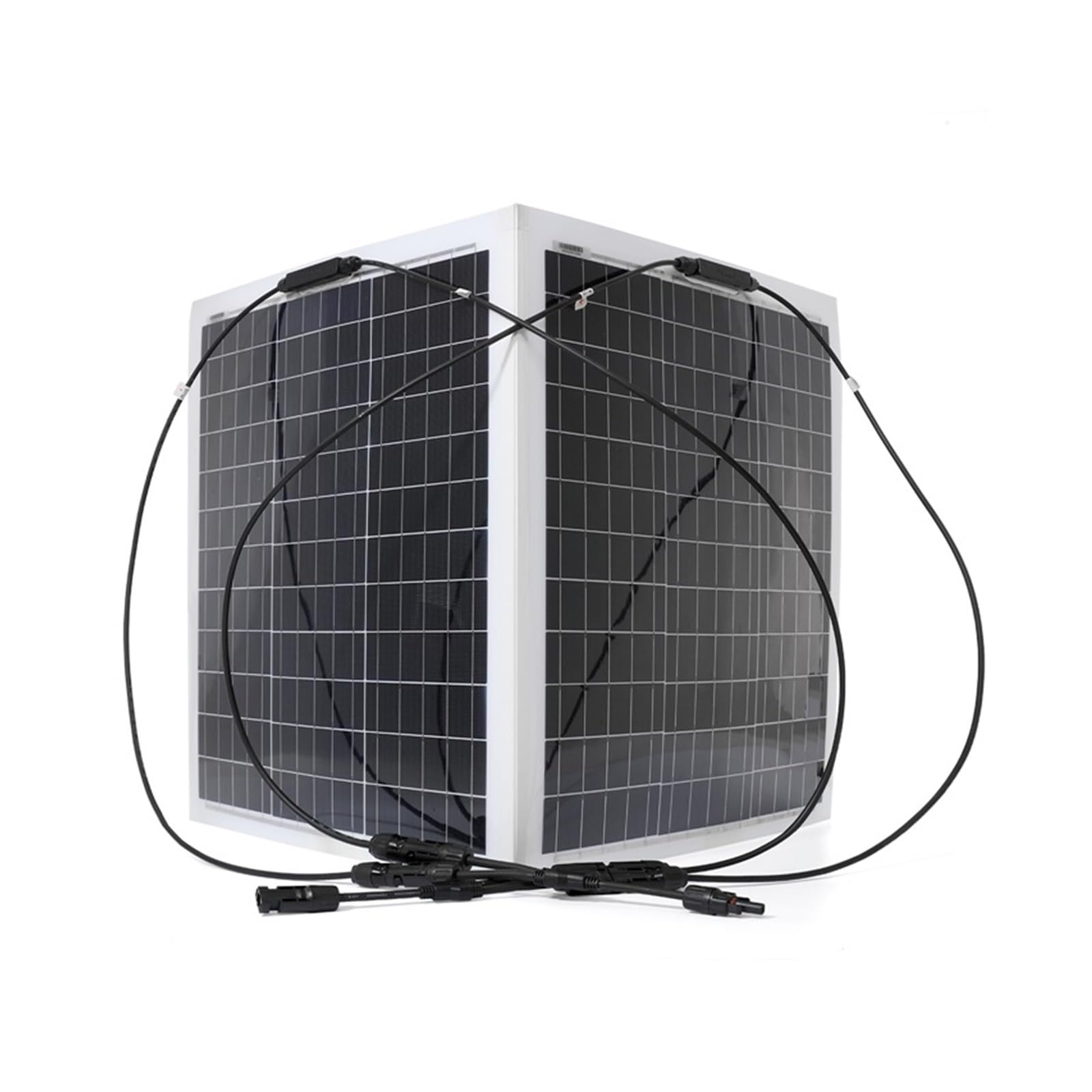 Panel Solar 300W Célula monocristalina Flexible RV 12V Kit de Panel Solar con Controlador Completo for automóvil/Barco/batería/Camping Seguro Eficiente(1pc-300W 30A Kit)