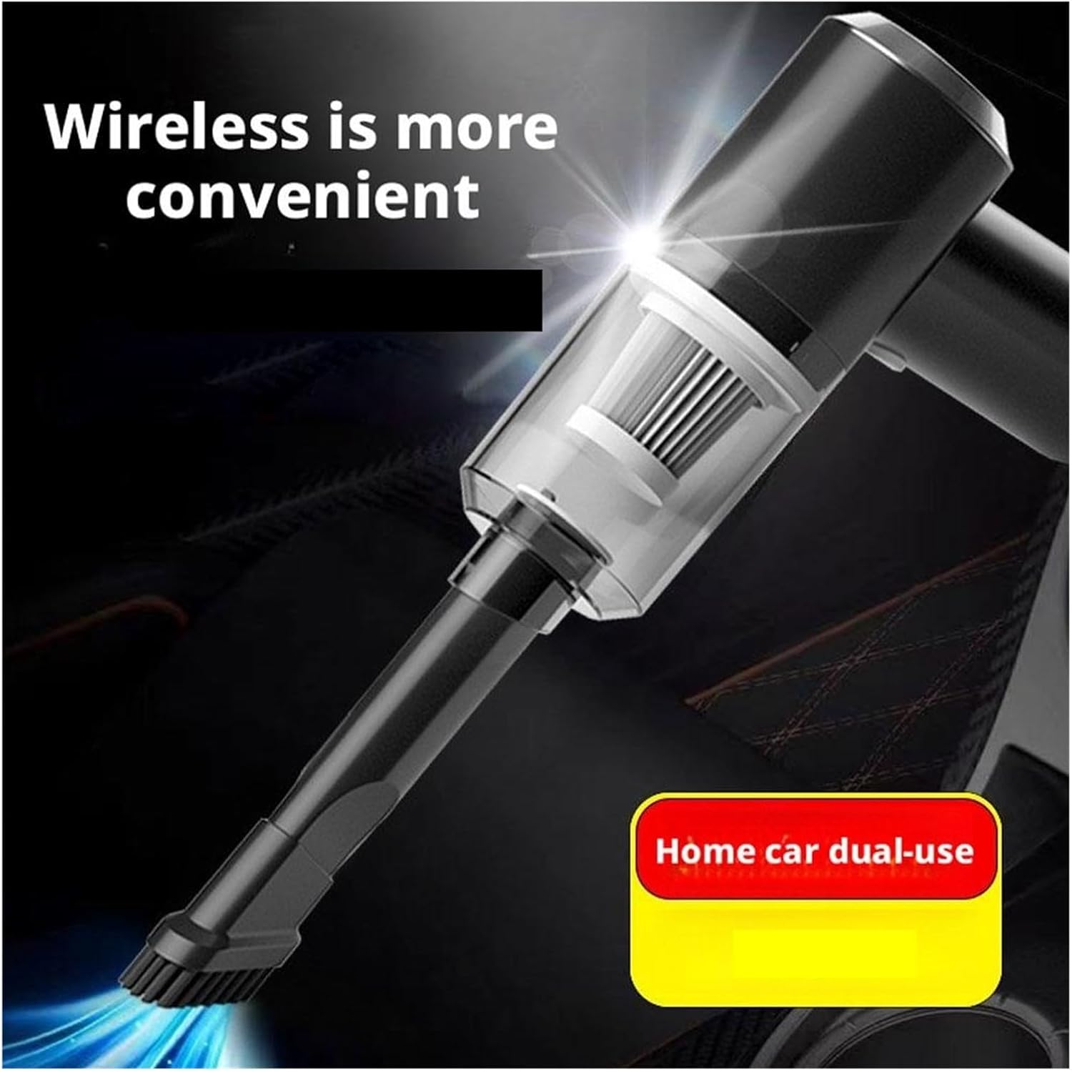 Fit for Wireless Handheld Car Vacuum Cleaner - Multi-Functional Portable Power Cleaner for Cars