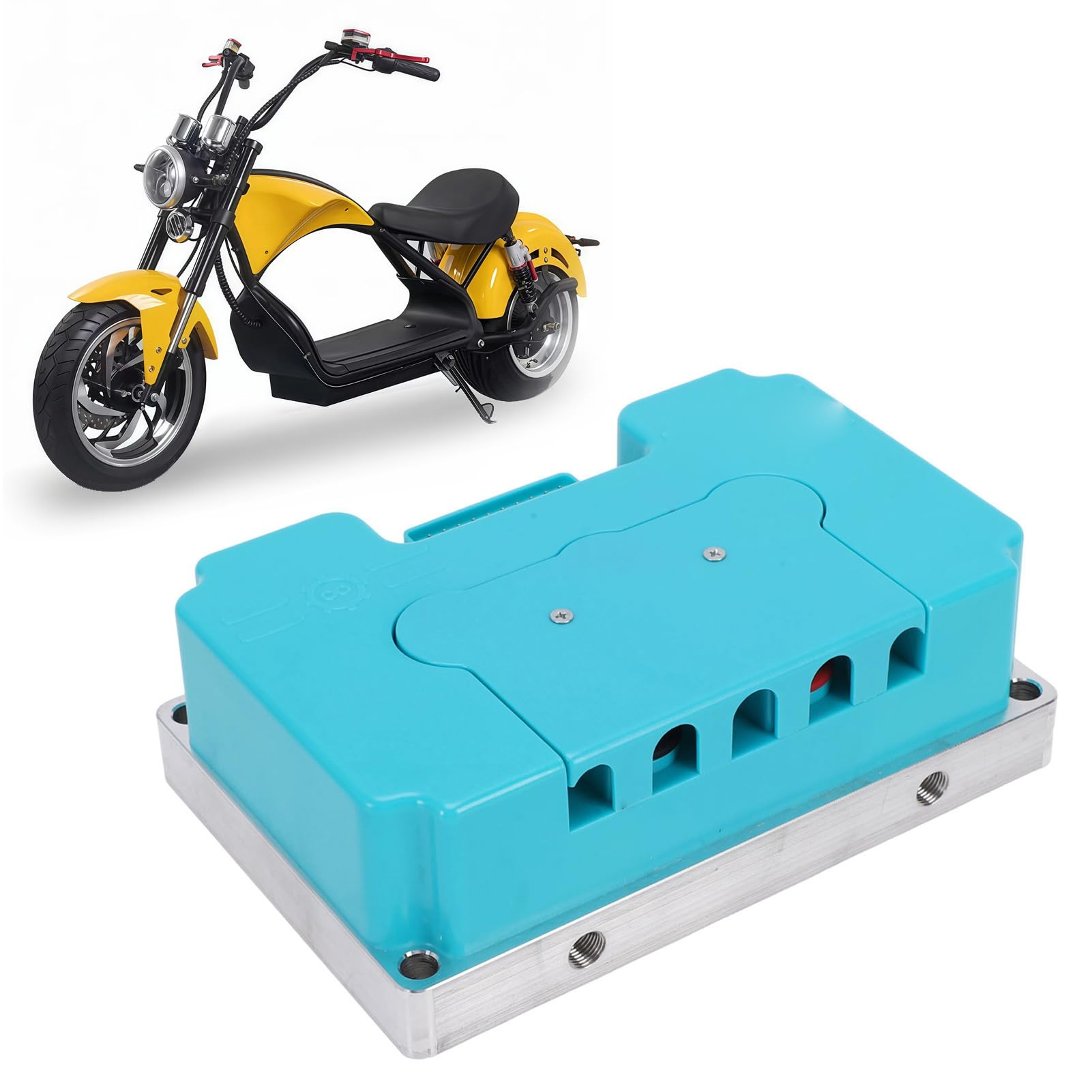 72V 680A Bezszczotkowy Sterownik Silnika Elektryczny Regulator Prędkości Motocykla BLDC prędkość Silnika do Skutera Elektrycznego z Chłodzeniem Wodnym ABS Czujnik Halla 100
