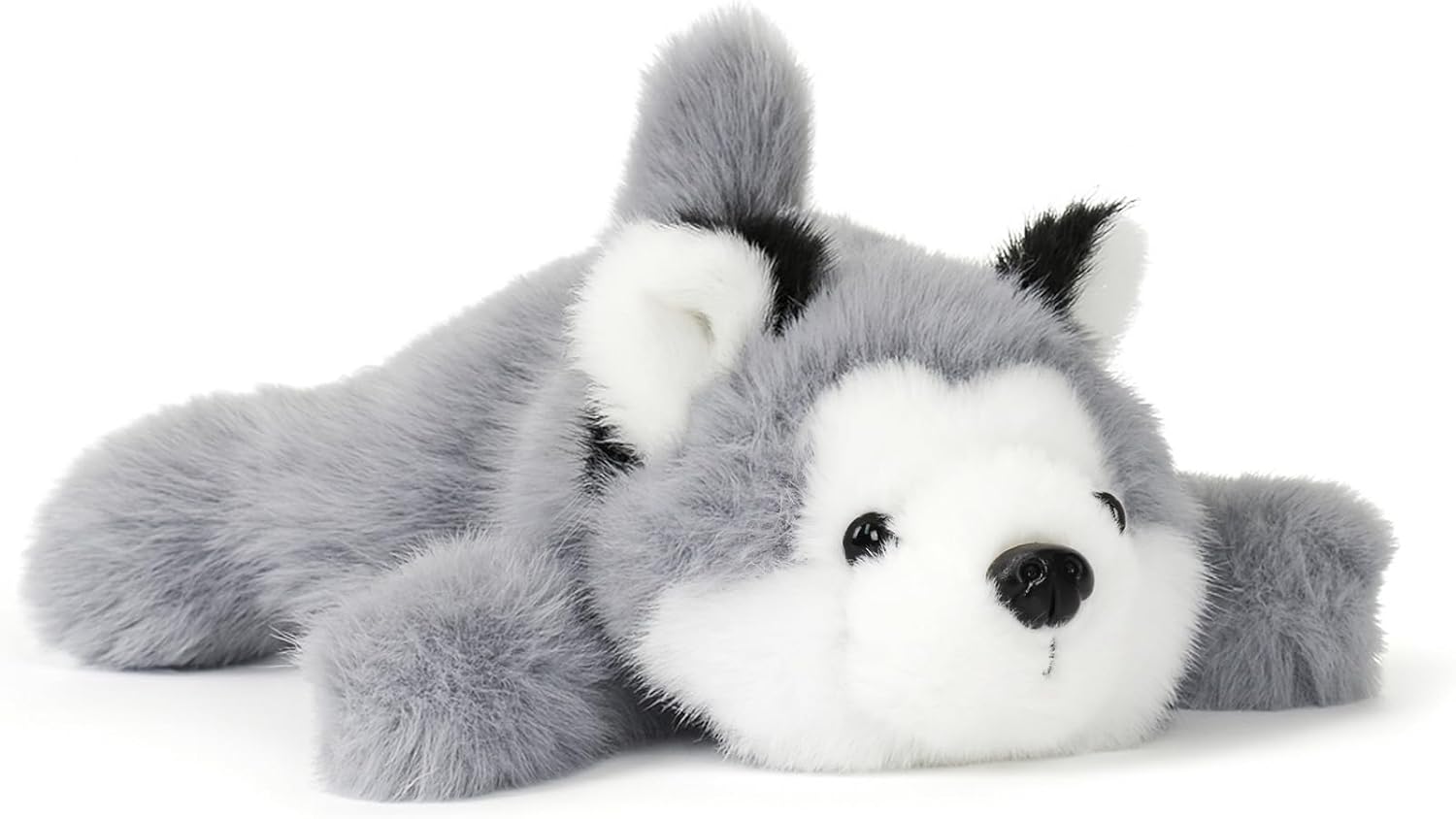 Adorable Husky Stuffed Animal Soft Plush Husky Dog Plush Toy Cute Birthday Gifts for Kids Adults