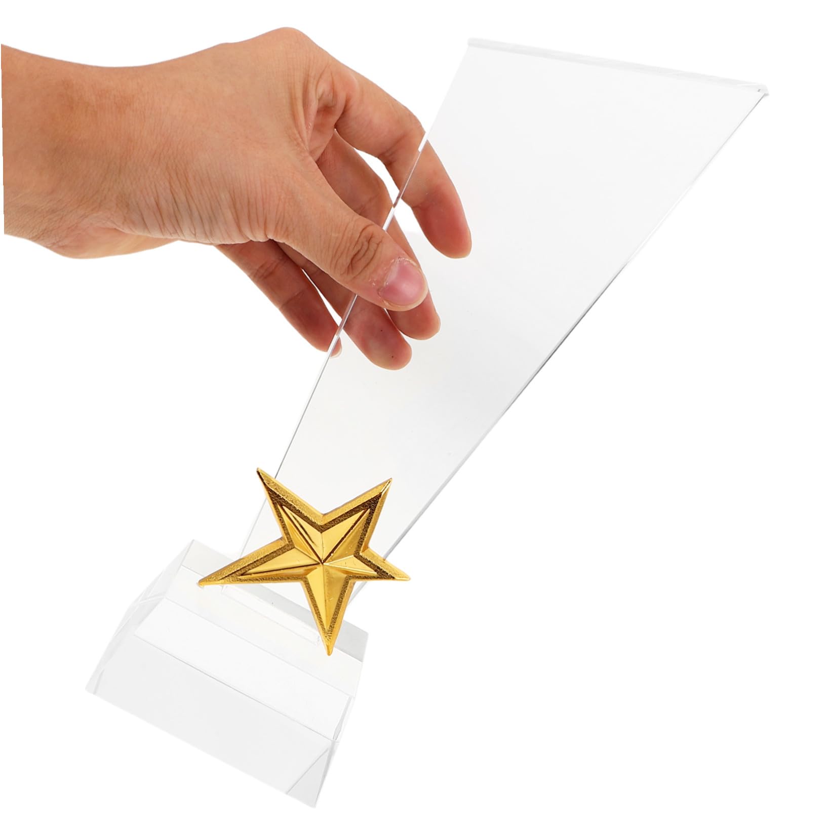 UPKOCH Kristall-trophäe Sterne Auszeichnungspokal für Feier Turnier Zeremonie Vielseitiger Siegerpreis für Schüler Kindergarten Sport und Klassenzimmer